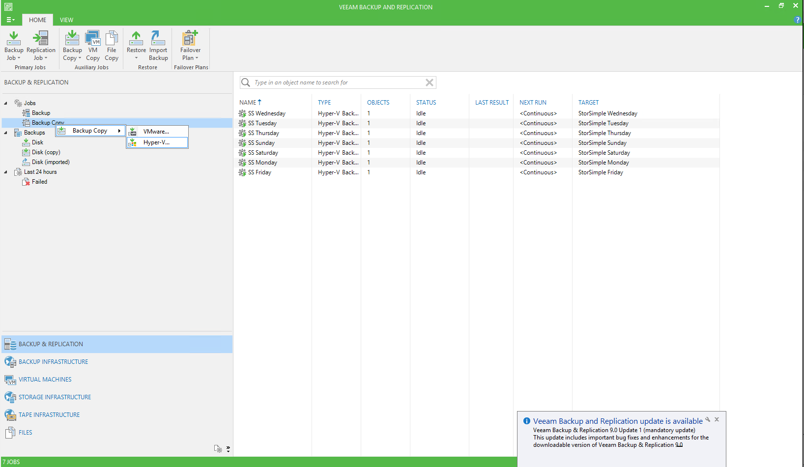 veeam backup failed to install guest agent control
